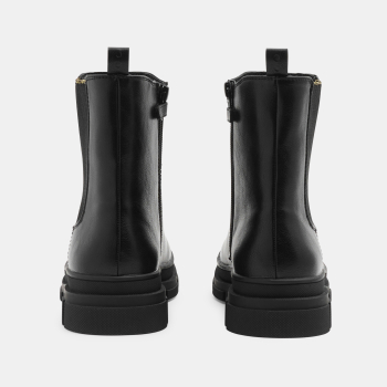 حذاء تشيلسي أسود للفتيات